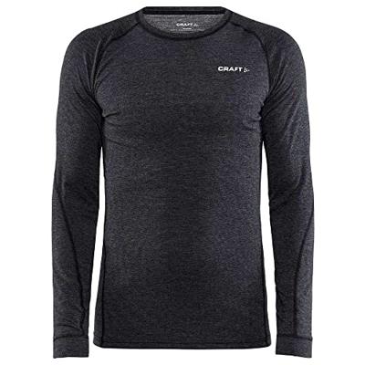 Core Merino Wol - Thermoshirt heren Lange mouw - Ronde hals - Warme baselayer trui - thumbnail