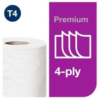 Tork toiletpapier Extra Soft, 4-laags, systeem T4, pak van 6 rollen - thumbnail
