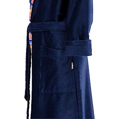 Cawö Cawo Badjas 2359 Velours met Sjaalkraag 40