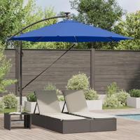 VidaXL Parasol azurblauw 294 x 294 x 248 cm polyester en aluminium - thumbnail