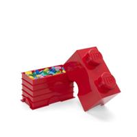 Room Copenhagen LEGO Storage Brick 2 Rood opbergdoos - thumbnail