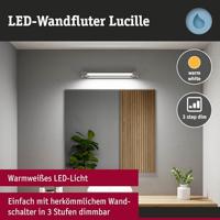 Paulmann Lucille 71207 Wandlamp voor badkamer 17 W Warmwit Aluminium (mat) - thumbnail