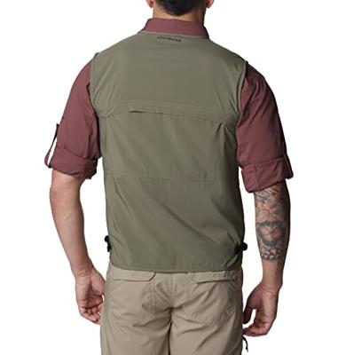 Columbia Silver Ridge™ Utility Vest Heren Stone Green M