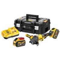 DeWALT DCG418X2 Accu Haakse Slijper 125mm 54V XR FlexVolt 9,0Ah in TSTAK - thumbnail