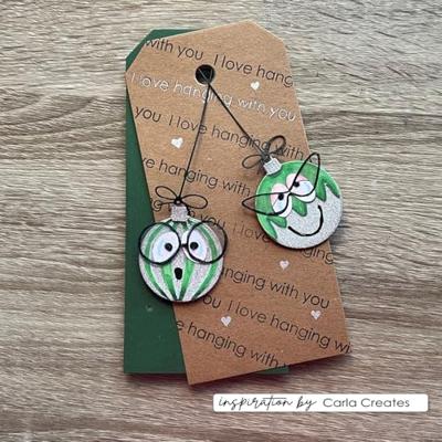 Vaessen Creative • snij- en embossingmallen kerstdecoraties 15st.