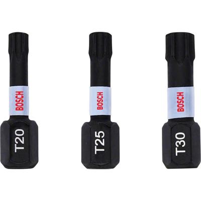 Bosch Accessoires Impact Control T20/25/30 25mm | 3 stuks - 2608522479 Bosch Accessoires Impact Control T20/25/30 25mm | 3 stuks - 2608522479