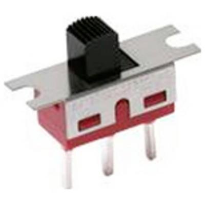 C & K Switches 1101M1S3WQE2 Slide Switch 1000 Series Schuifschakelaar 120 V/AC, 28 V/DC 6 A 1x aan/aan 1 stuk(s) Bulk