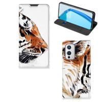 Bookcase OnePlus 9 Watercolor Tiger - thumbnail