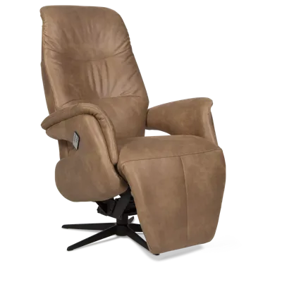 Relaxfauteuil (small - elektrisch) Vaxjo - Cognac Kentucky