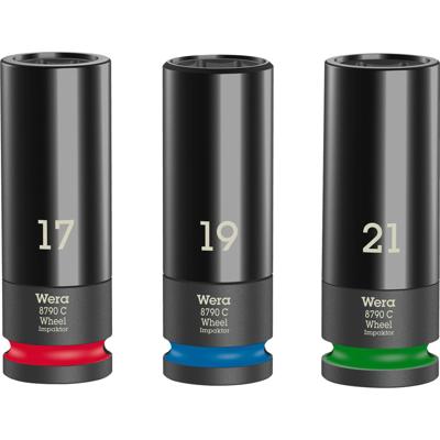 Wera Wheel Impaktor C Set 1 05004595001 Dopsleutelinzetset 1/2 3-delig Wera Wheel Impaktor C Set 1 05004595001 Dopsleutelinzetset 1/2 3-delig