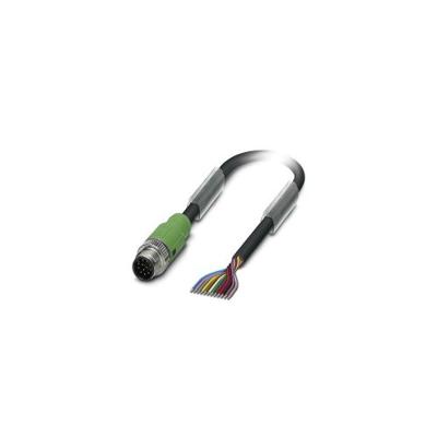 Phoenix Contact 1430569 Sensor/actuator connector, geassembleerd M12 Aantal polen (sensoren): 12 Stekker, recht 10.00 m 1 stuk(s) Piece Phoenix Contact 1430569 Sensor/actuator connector, geassembleerd M12 Aantal polen (sensoren): 12 Stekker, recht 10.00 m 1 stuk(s) Piece