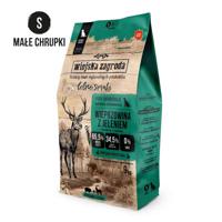 WIEJSKA ZAGRODA Bos Smaken Varkensvlees met Hert Krokant S - droogvoer voor honden - 9kg - thumbnail