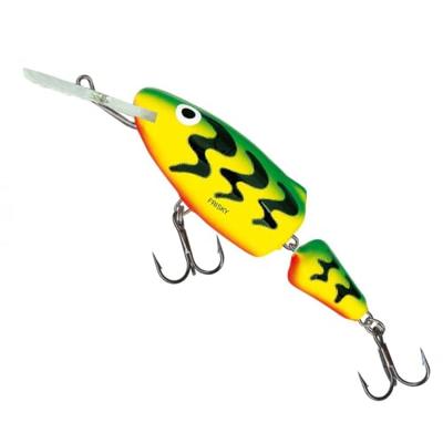 Salmo Frisky Deep Runner 7 cm Green Tiger