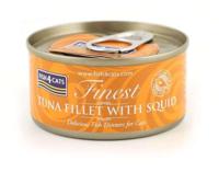 FISH4CATS Tuna fillet with squid - nat kattenvoer - 70g - thumbnail