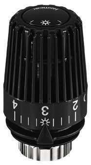 Heimeier regelelement knop met vaste voeler antraciet