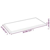VidaXL Wandpanelen 12 st 0,54 m² 30x15 cm kunstleer bruin - thumbnail