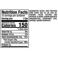 Dr Pepper - Cream Soda - 12x 355ml - thumbnail