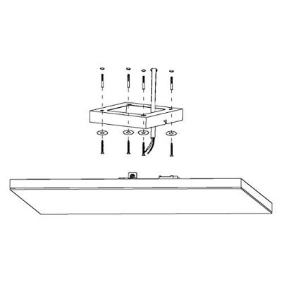 Eglo Wit paneel met ledTurcona-B - 99844