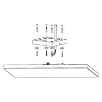 Eglo Led plafondlampTurcona-B wit - 99845 - thumbnail