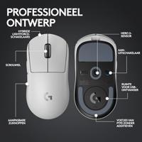 Gamingmuis - draadloos - LOGITECH G - PRO X SUPERLIGHT 2 - Wit - thumbnail
