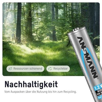 Ansmann 2x 800mAh Mignon NiMH Accu - thumbnail