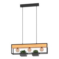Eglo HanglampLibertad 1 met hout - 900349 - thumbnail