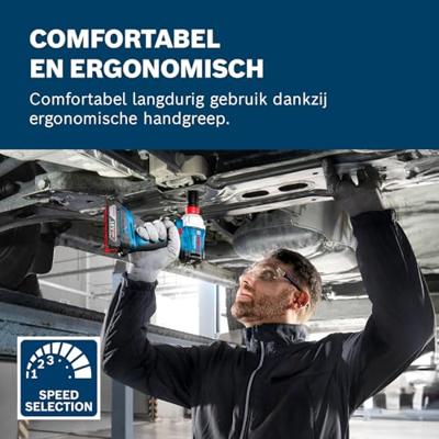 Bosch Professional GDX 18V-285 06019N2102 Accu-draaislagmoeraanzetter 285 Nm 18 V Aantal meegeleverde accus: 2 4.0 Ah Bosch Professional GDX 18V-285 06019N2102 Accu-draaislagmoeraanzetter 285 Nm 18 V Aantal meegeleverde accus: 2 4.0 Ah