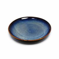 Diner Bord Keramisch Blauw - thumbnail