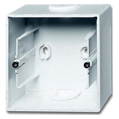 Busch-Jaeger 2CKA001799A0897 Opbouwbehuizing 1-voudig Wit, Verkeerswit 1 stuk(s)
