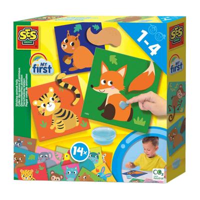 SES My first dierenstaarten plakken