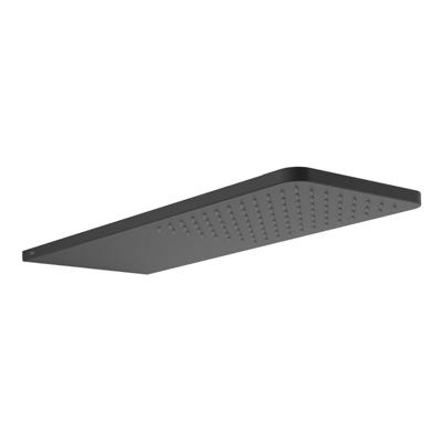 Hoofddouche Tres Wand 21x55 cm Ronde Hoeken Mat Zwart Hoofddouche Tres Wand 21x55 cm Ronde Hoeken Mat Zwart