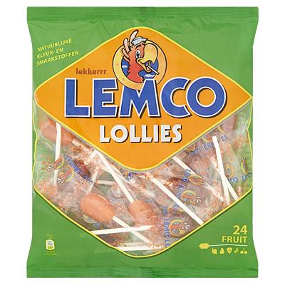 Lemco Vruchten lollies 240 Gram