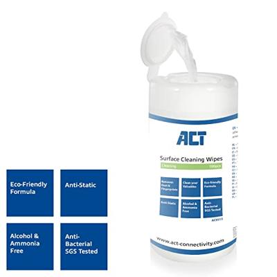 ACT schoonmaakdoekjes, 100st ACT schoonmaakdoekjes, 100st