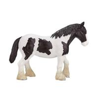 Mojo horse world clydesdale horse zwart-wit 387085 - thumbnail