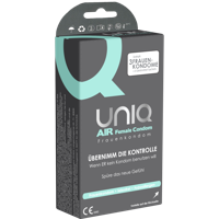 UNIQ AIR Female - 3 Latexvrije Vrouwencondooms - thumbnail