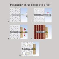 Fischer 090880 UX 10 x 60 R S K NV Universele pluggen 60 mm 1 set(s) - thumbnail