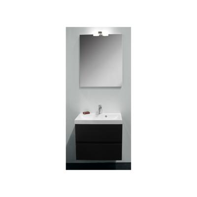 Badkamermeubel Roxanne 60 cm antraciet incl. spiegel Badkamermeubel Roxanne 60 cm antraciet incl. spiegel