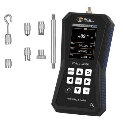 PCE Instruments Krachtmeter 0 - 500 N Fabrieksstandaard (zonder certificaat) PCE Instruments Krachtmeter 0 - 500 N Fabrieksstandaard (zonder certificaat)