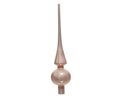 Decoris piek glas poederroze glans 6x26cm - thumbnail