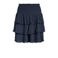 OBJECT strokenrok OBJANNA met textuur donkerblauw - thumbnail