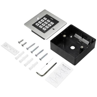 Sygonix SY-6097866 Codetoetsenbord met RFID Inbouw (in muur) 12 V/DC, 18 V/DC IP66 Sygonix SY-6097866 Codetoetsenbord met RFID Inbouw (in muur) 12 V/DC, 18 V/DC IP66