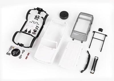 Traxxas TRX-9711-BLUE Crawler-body TRX-4M Bronco, blau