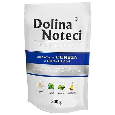 DOLINA NOTECI Premium Rich in cod with broccoli - Nat hondenvoer - 500g