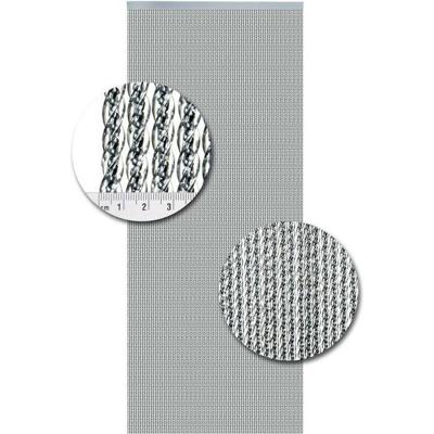 Vliegengordijn Kunststof Venetie Zilver - 100cm x 240cm Vliegengordijn Kunststof Venetie Zilver - 100cm x 240cm