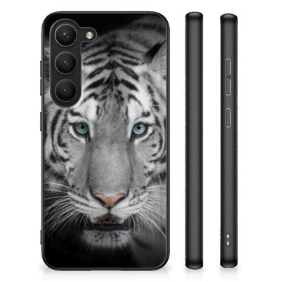 Samsung Galaxy S23 Dierenprint Telefoonhoesje Tijger Samsung Galaxy S23 Dierenprint Telefoonhoesje Tijger