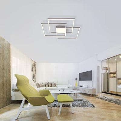 Just Light 14713-55 LED-plafondlamp LED 48 W Staal Just Light 14713-55 LED-plafondlamp LED 48 W Staal