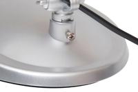 MAULstorm bureaulamp, LED, op voet, zilver - thumbnail