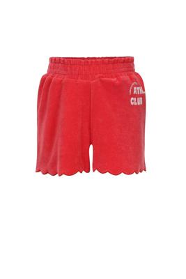 LOOXS Little Zomer short meisjes terry - rood