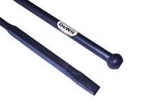 De Wit Stootijzer 1750mm met 40cm vierkant knop en beitel dewit - thumbnail