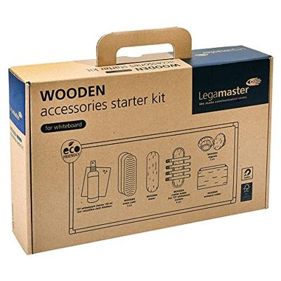 Legamaster WOODEN starterkit voor whiteboards, doos Legamaster WOODEN starterkit voor whiteboards, doos